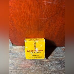 Series Vi 6 Type A Filter For Daylight Kodachrome In Box